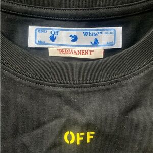 Off-White Black Men's Shirt